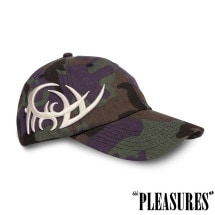 【PLEASURES/プレジャーズ】LEAN CAMO HAT キャップ / WOODLAND