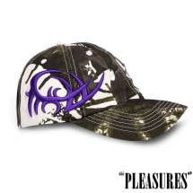 【PLEASURES/プレジャーズ】LEAN CAMO HAT キャップ / SNOW|帽子|PLEASURES