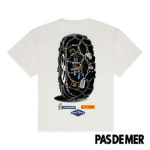 【PAS DE MER/パドゥメ】GOOD NEWS T-SHIRT Tシャツ / WHITE|Tシャツ|Pas De Mer