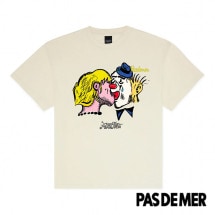 【PAS DE MER/パドゥメ】HARD TIMES T-SHIRT Tシャツ / CREAM