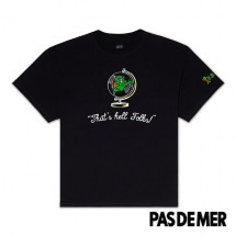 【PAS DE MER/パドゥメ】HELL FOLKS T-SHIRT Tシャツ / BLACK|Tシャツ|Pas De Mer