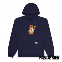 【PAS DE MER/パドゥメ】NOT LONG TIME HOODY パーカー / DARK BLUE|スウェット|Pas De Mer
