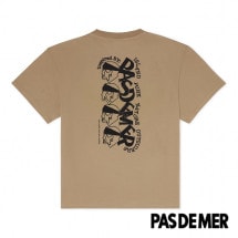 【PAS DE MER/パドゥメ】STONED ISLAND T-SHIRT Tシャツ / DESERT