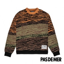 【PAS DE MER/パドゥメ】ZEBRA JUMPER セーター / MULTICOLOR|ニット|Pas De Mer