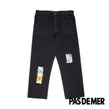 【PAS DE MER/パドゥメ】ZEBRA PANTS パンツ / DARK BLUE|パンツ|Pas De Mer