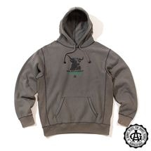 【ACAPULCO GOLD/アカプルコ ゴールド】NO BULLSHIT PULLOVER HOODED SWEATSHIRT パーカー / WASHED COAL