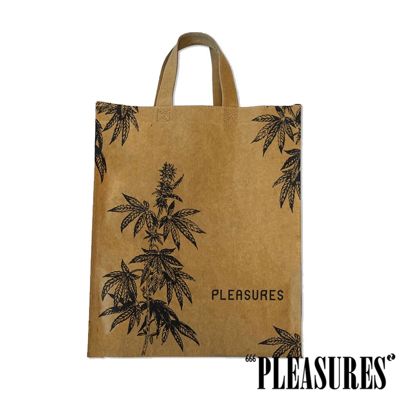 【PLEASURES/プレジャーズ】LEAF WASHABLE KRAFT BAG バッグ / NATURAL | PLEASURES,その他 ...