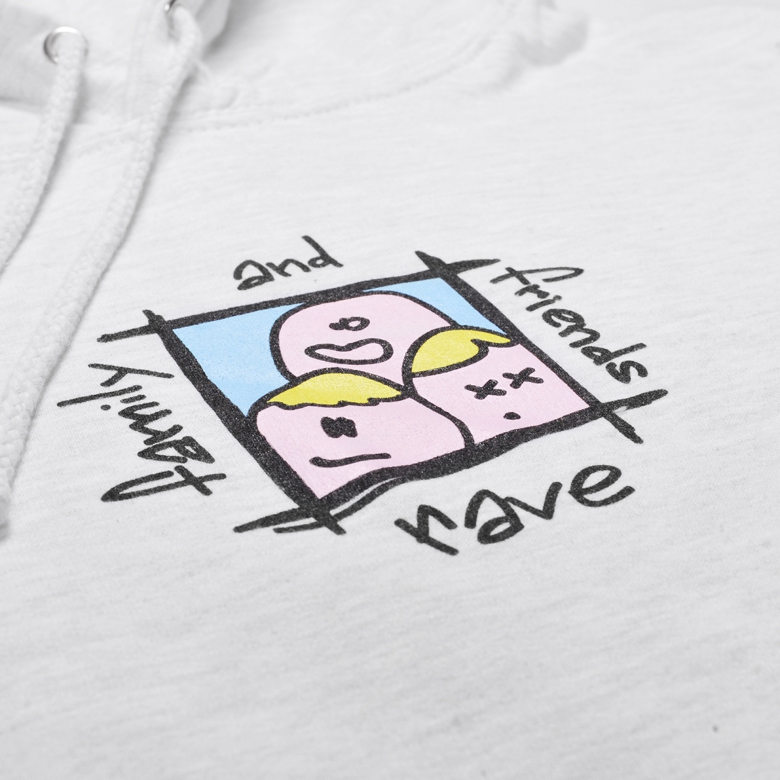 ��RAVE SKATEBOARDS/�쥤�֥������ȥܡ��ɡ�FAMILY & FRIENDS �ѡ����� / ASH GREY ���졼