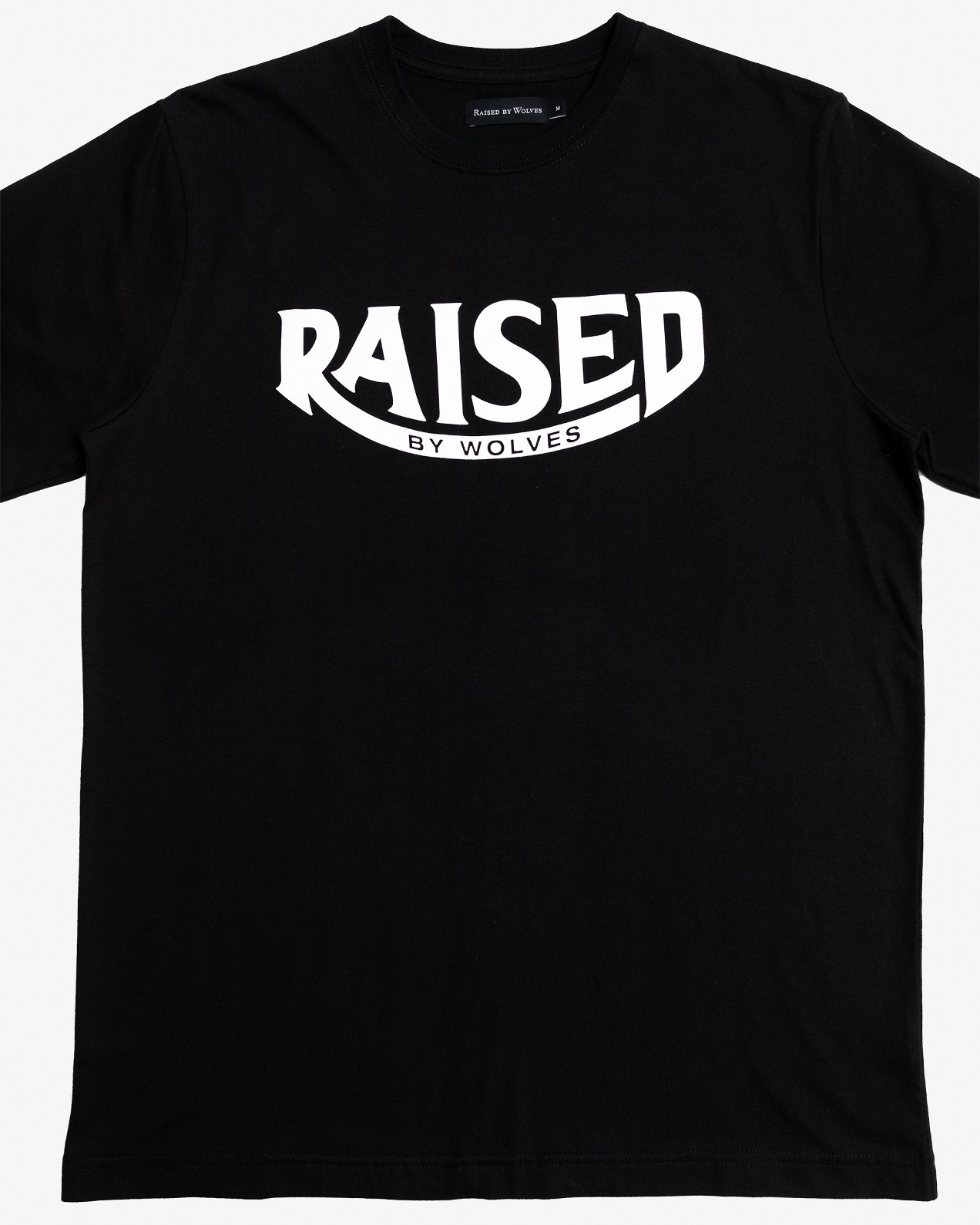 【RAISED BY WOLVES/レイズドバイウルブス】TYPEWRITER TEE Tシャツ / BLACK ブラック 黒 ...