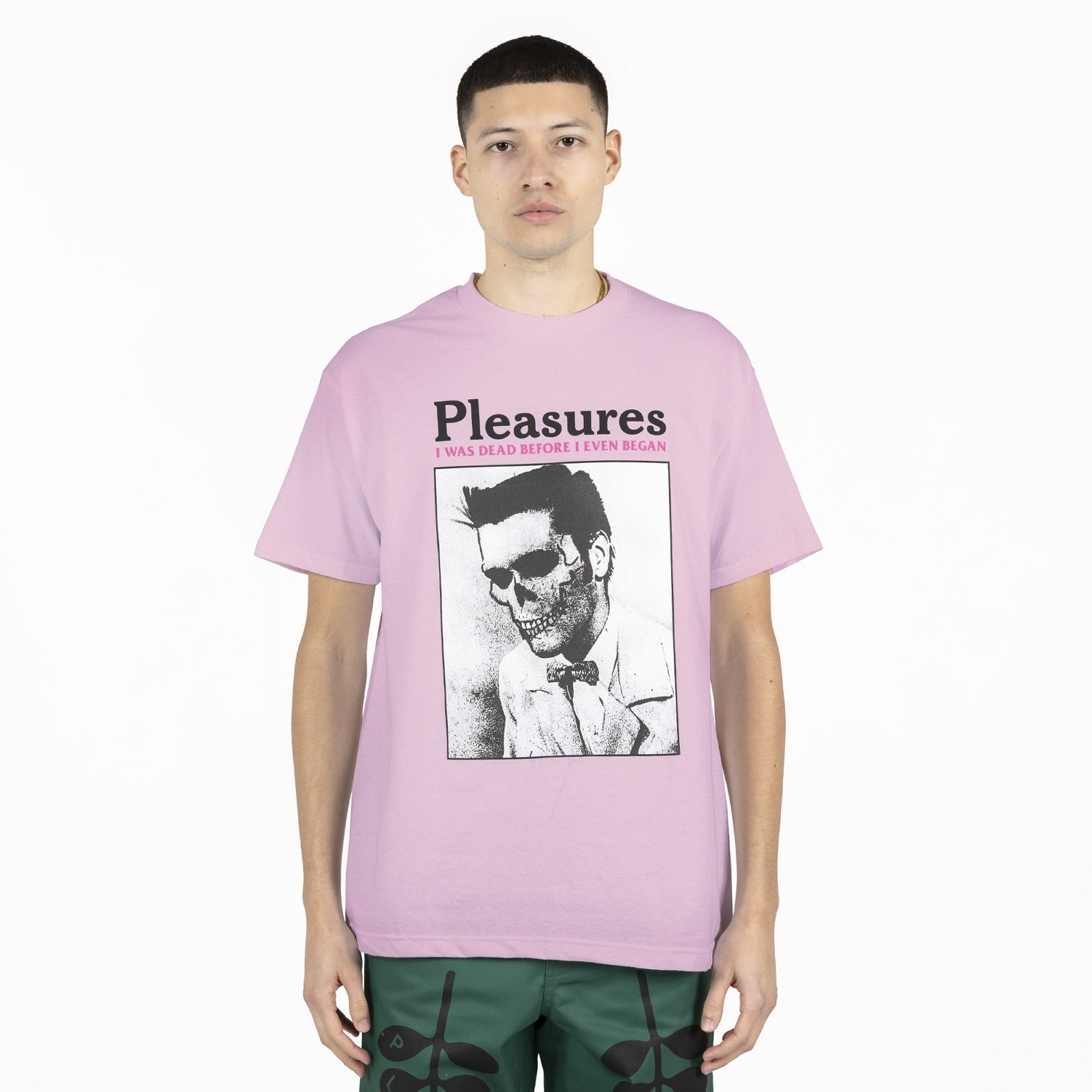 PLEASURES/ץ쥸㡼DEAD T-SHIRT T / PINK ԥ