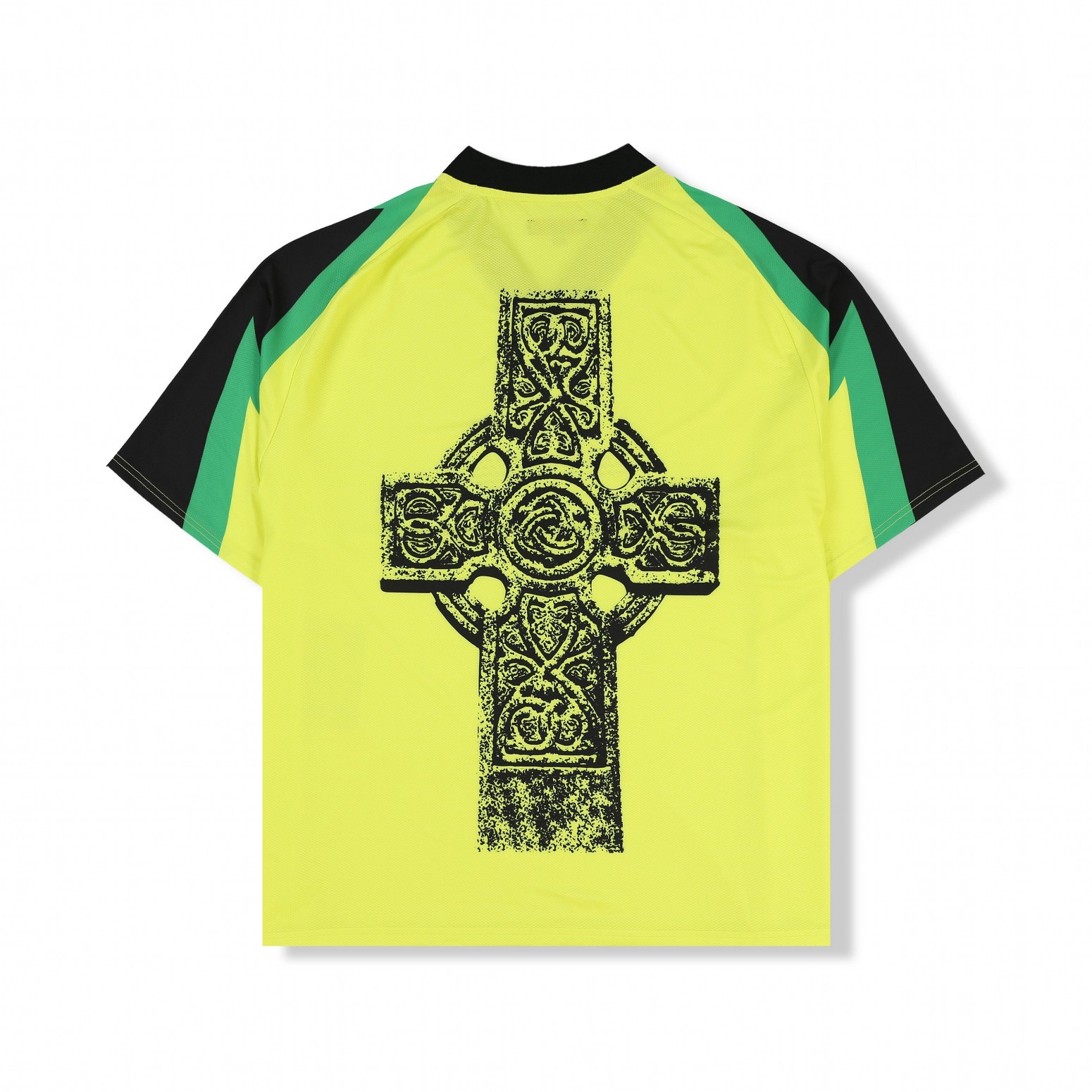 ��PLEASURES/�ץ쥸�㡼����MIND SOCCER JERSEY T����� / LIME