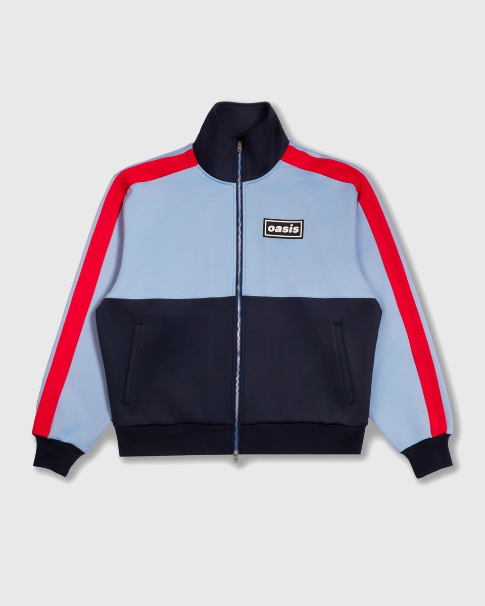 ��PLEASURES/�ץ쥸�㡼����OASIS��FOREVER TRACK JACKET �ȥ�å����㥱�å� / POWDER BLUE