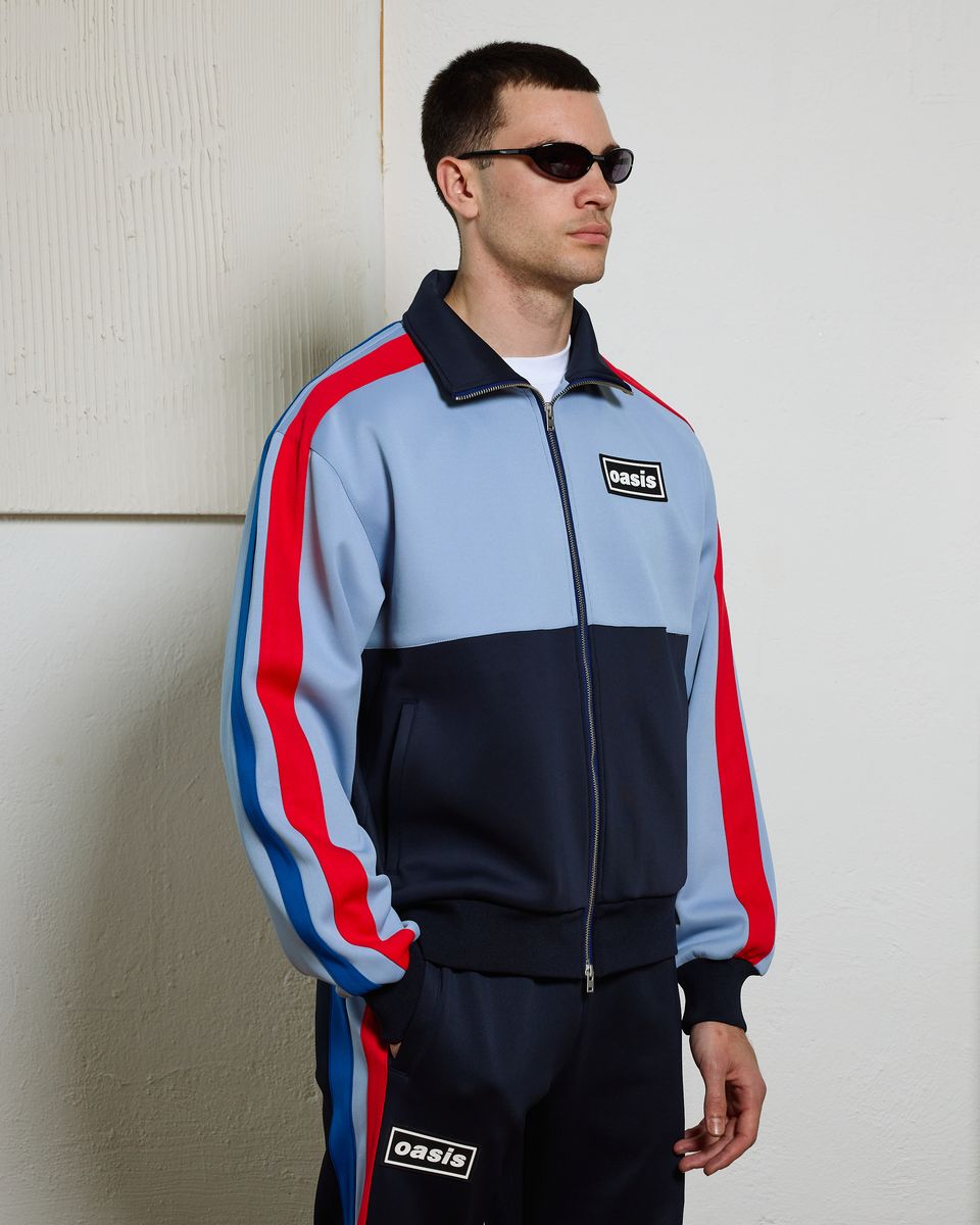 ��PLEASURES/�ץ쥸�㡼����OASIS��FOREVER TRACK JACKET �ȥ�å����㥱�å� / POWDER BLUE