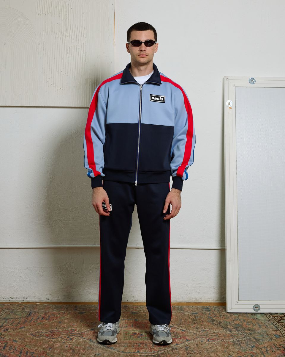 ��PLEASURES/�ץ쥸�㡼����OASIS��FOREVER TRACK JACKET �ȥ�å����㥱�å� / POWDER BLUE