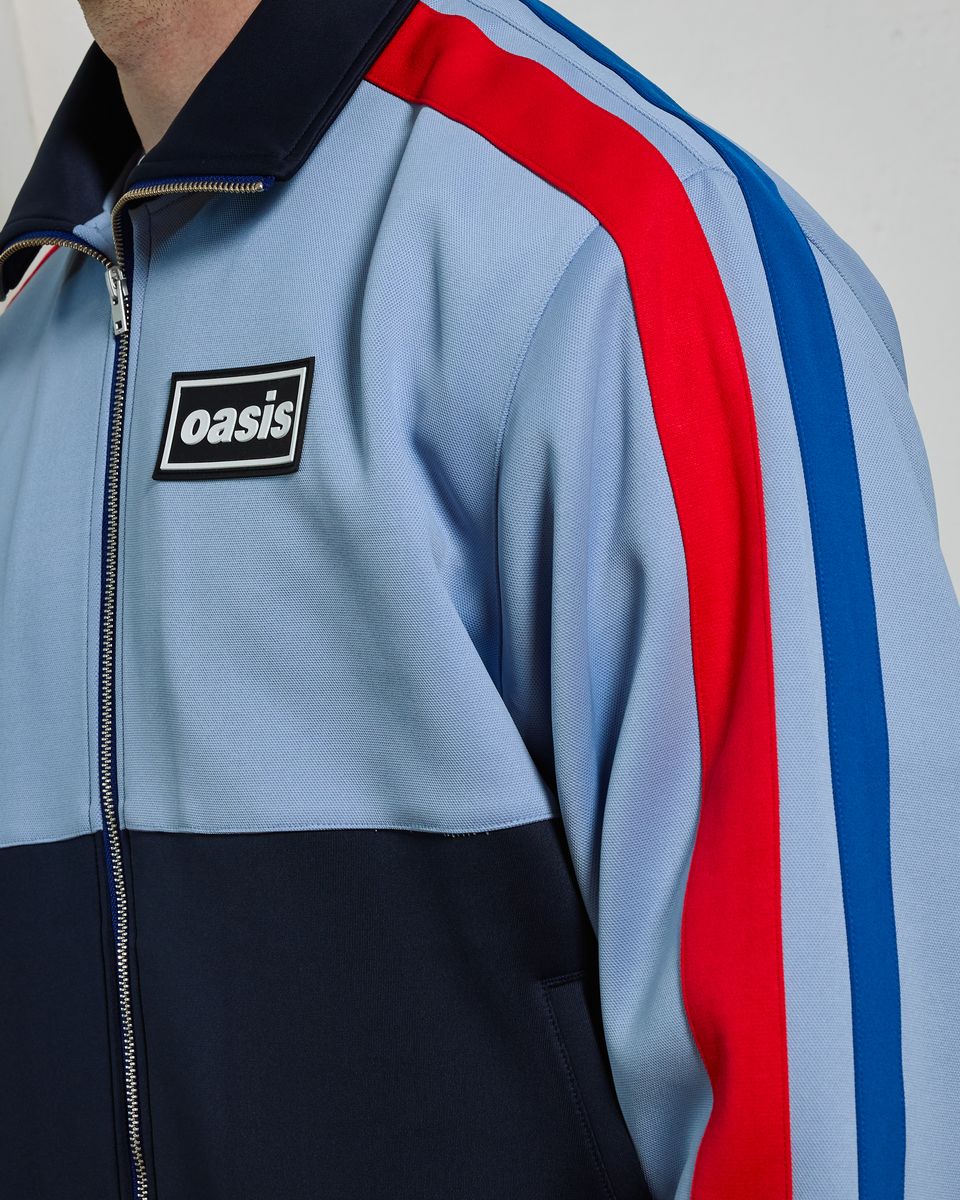 ��PLEASURES/�ץ쥸�㡼����OASIS��FOREVER TRACK JACKET �ȥ�å����㥱�å� / POWDER BLUE