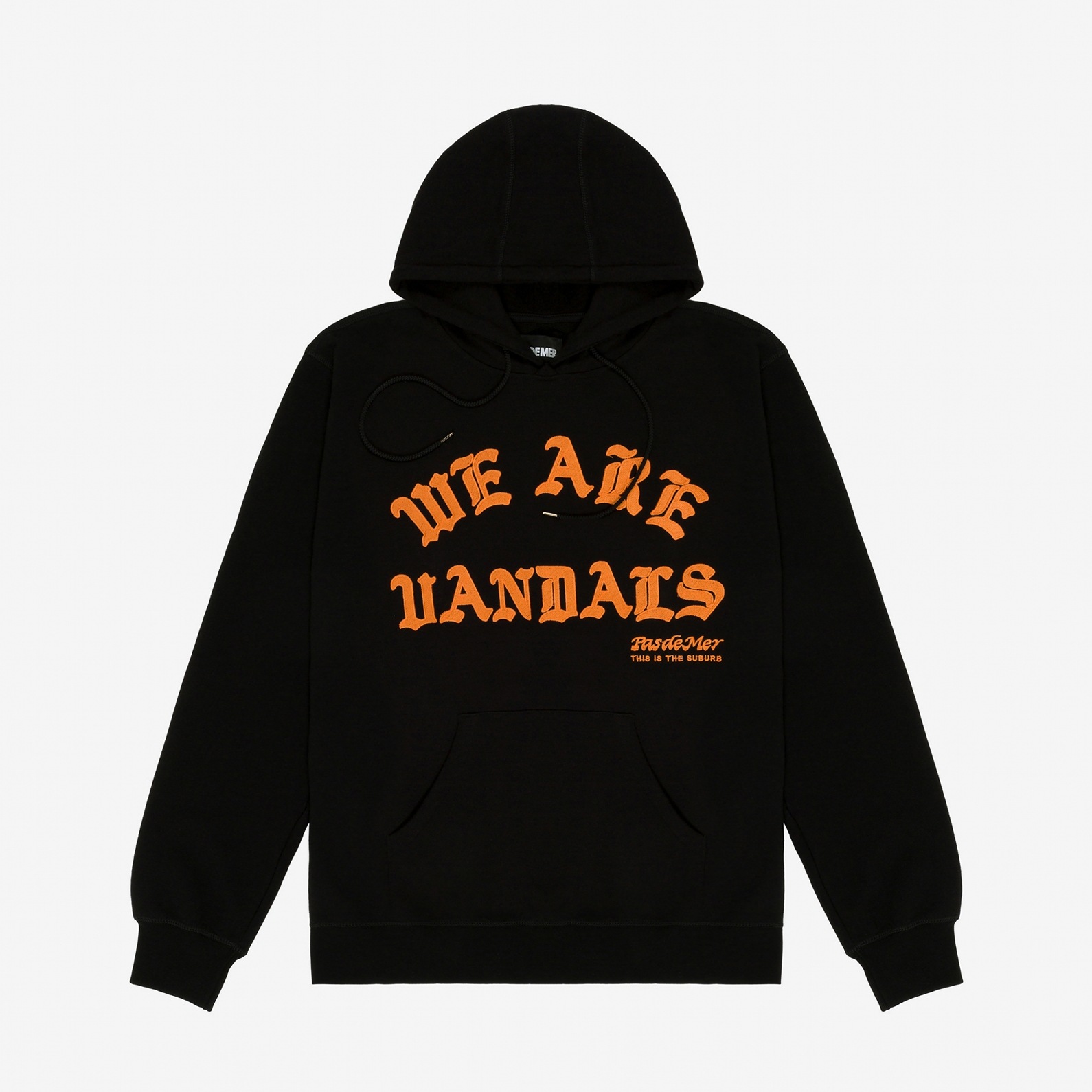 ��PAS DE MER/�ѥɥ����WAV HOODY �ѡ����� / BLACK �֥�å� ��