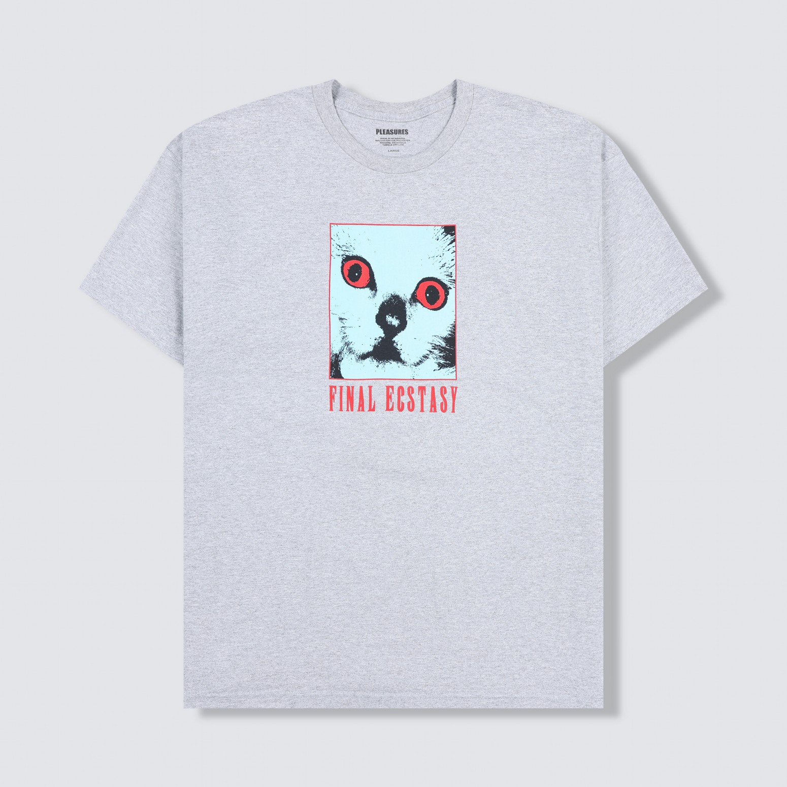 ��PLEASURES/�ץ쥸�㡼����FINAL T-SHIRT T����� / ASH GREY