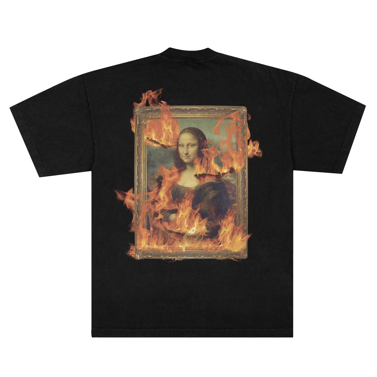 PLEASURES/ץ쥸㡼BURN AGAIN T-SHIRT T / BLACK