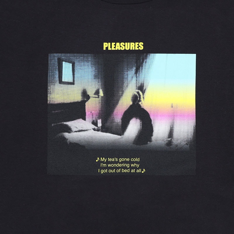 ��PLEASURES/�ץ쥸�㡼����WINDOW T-SHIRT T����� / BLACK