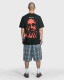 PLEASURES/ץ쥸㡼SLIPKNOT/åץΥåȡFACE T-SHIRT T / BLACK
