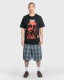PLEASURES/ץ쥸㡼SLIPKNOT/åץΥåȡFACE T-SHIRT T / BLACK