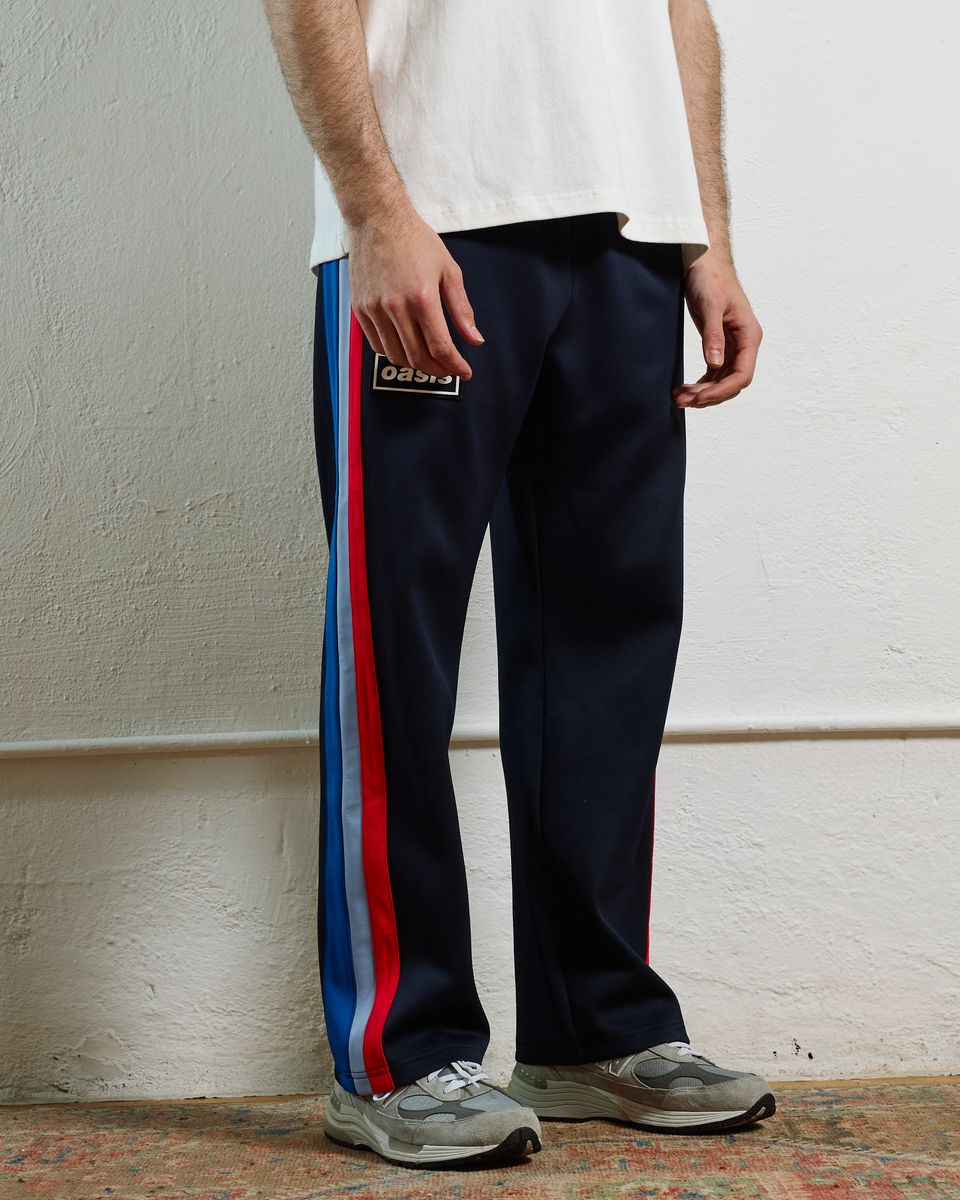 ��PLEASURES/�ץ쥸�㡼����OASIS��FOREVER TRACK PANTS �ȥ�å��ѥ�� / NAVY