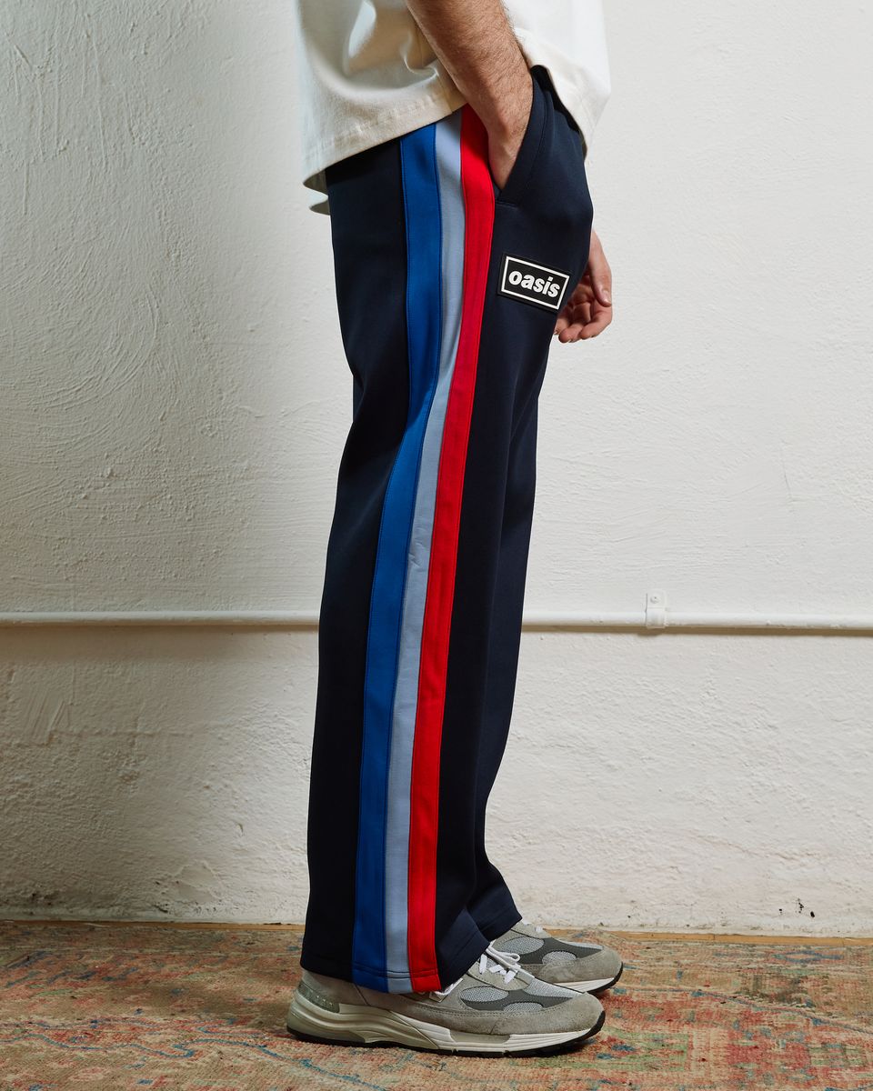 ��PLEASURES/�ץ쥸�㡼����OASIS��FOREVER TRACK PANTS �ȥ�å��ѥ�� / NAVY