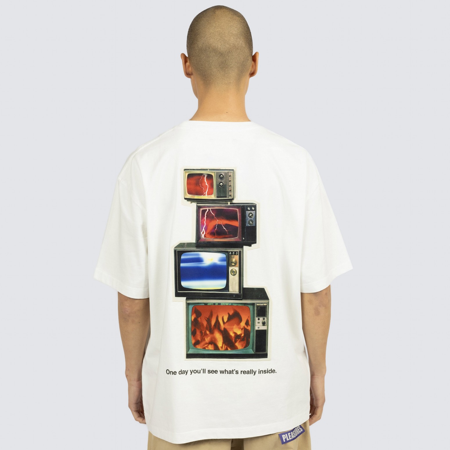 ��PLEASURES/�ץ쥸�㡼����APPRECIATION HEAVYWEIGHT T-SHIRT T����� / OFF WHITE