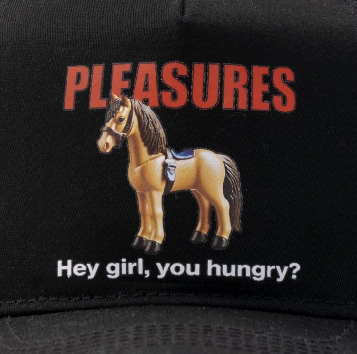 PLEASURES/ץ쥸㡼HALF BAKED/ϡե٥ɡHORSE TRUCKER å / BLACK