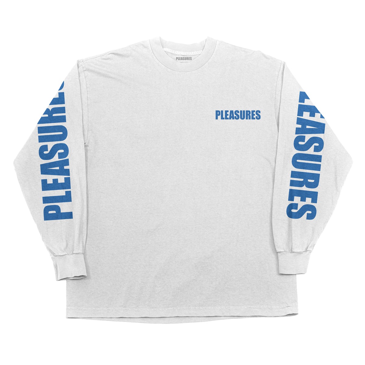 PLEASURES/ץ쥸㡼IMPACT STAFF LONG SLEEVE Ĺµԥ / WHITE