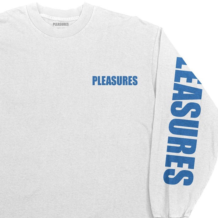 PLEASURES/ץ쥸㡼IMPACT STAFF LONG SLEEVE Ĺµԥ / WHITE