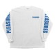 PLEASURES/ץ쥸㡼IMPACT STAFF LONG SLEEVE Ĺµԥ / WHITE