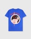 PLEASURES/ץ쥸㡼SLIPKNOT/åץΥåȡGOAT T-SHIRT T / ROYAL