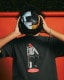 ��PLEASURES/�ץ쥸�㡼����DAFT PUNK/���եȡ��ѥ󥯡�DA FUNK T-SHIRT T����� / FADED BLACK