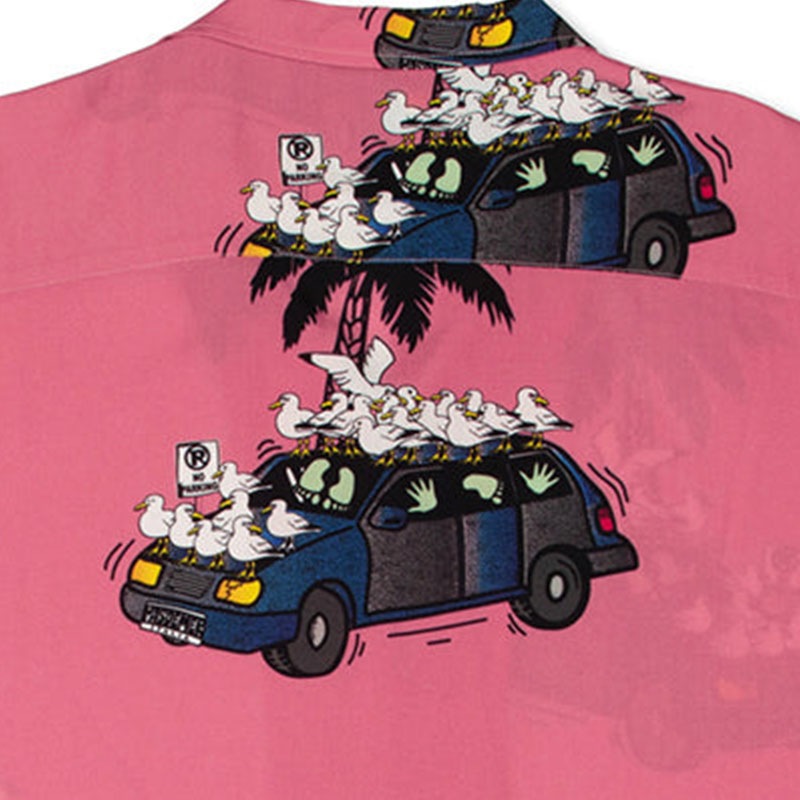 PAS DE MER/ѥɥNO PARKING SHIRT Ⱦµ / PINK ԥ