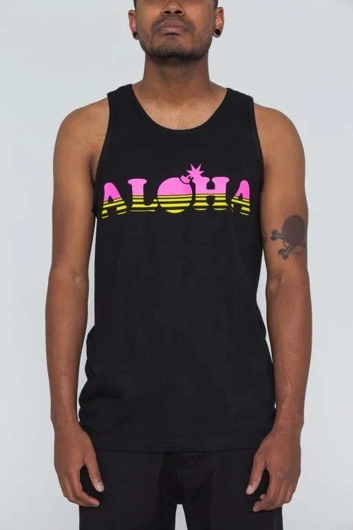 THE HUNDREDS/ϥɥåġALOHA TANK 󥯥ȥå / BLACK