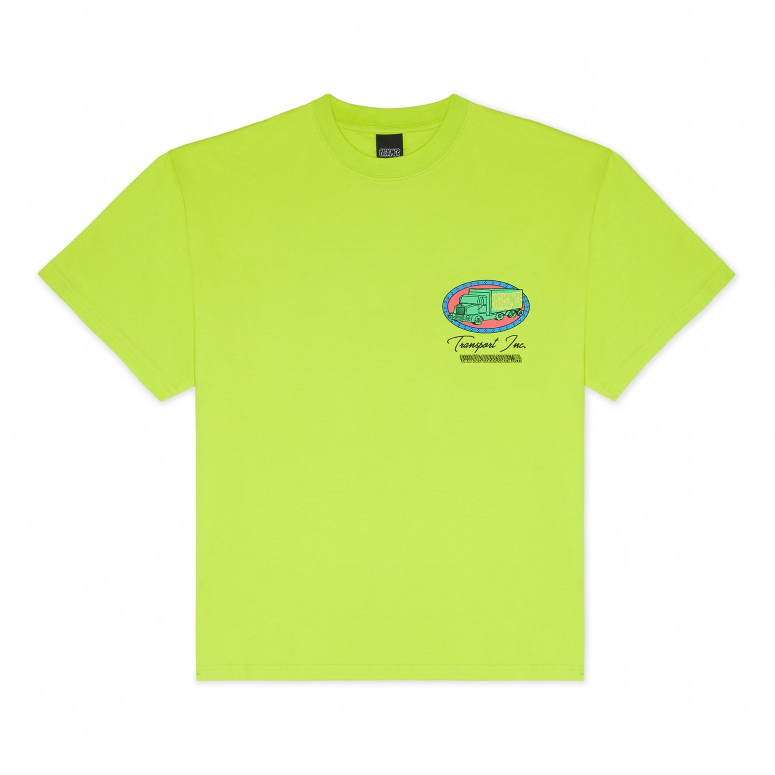 PAS DE MER/ѥɥTRANSPORT TEE T / ACID GREEN