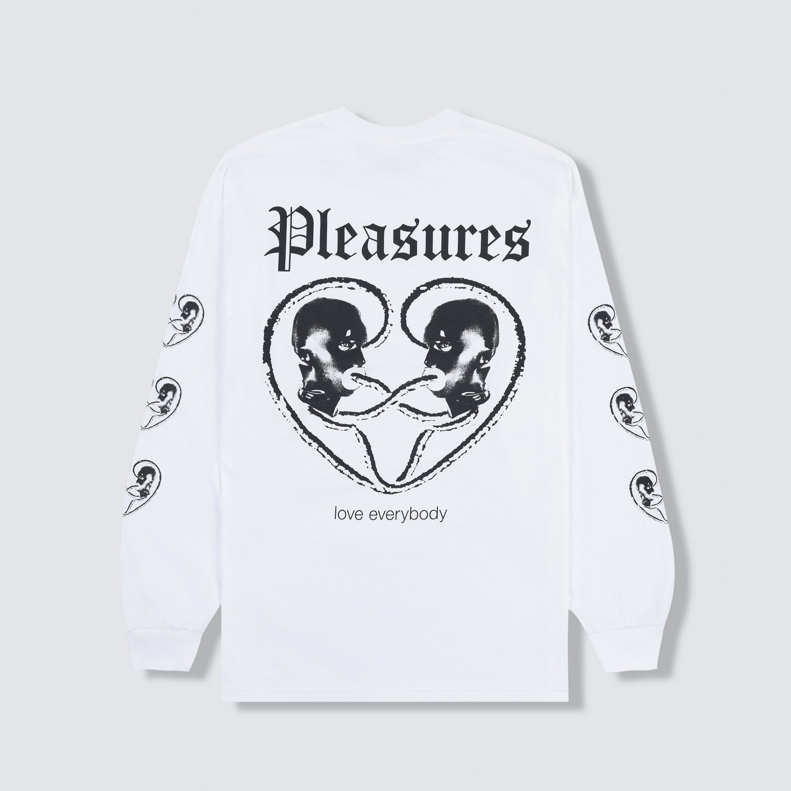 ��PLEASURES/�ץ쥸�㡼����CONNECTED LONG SLEEVE ĹµT����� / WHITE
