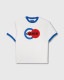��PLEASURES/�ץ쥸�㡼����OASIS��1996 RINGER SHIRT T����� / WHITE