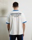 ��PLEASURES/�ץ쥸�㡼����OASIS��1996 RINGER SHIRT T����� / WHITE
