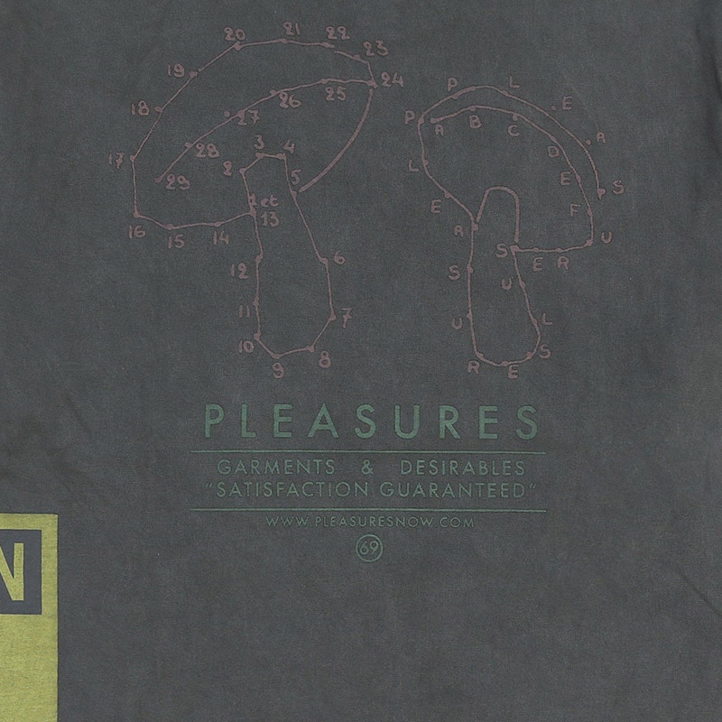 PLEASURES/ץ쥸㡼EVOLUTION HEAVYWEIGHT T-SHIRT T / BLACK