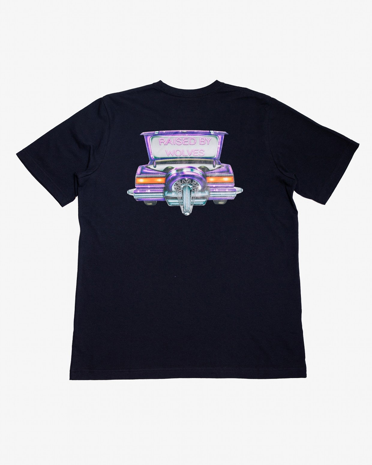 RAISED BY WOLVES/쥤ɥХ֥SLAB TEE T / BLACK