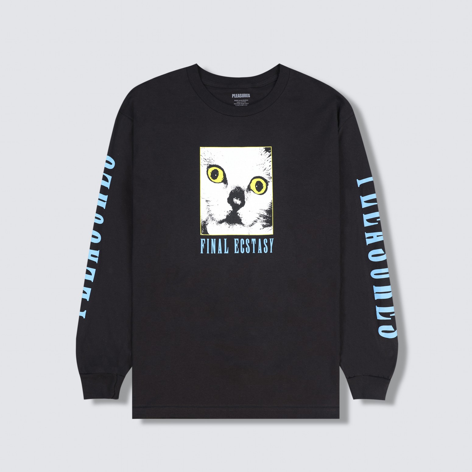 PLEASURES/ץ쥸㡼FINAL LONG SLEEVE ĹµT / BLACK