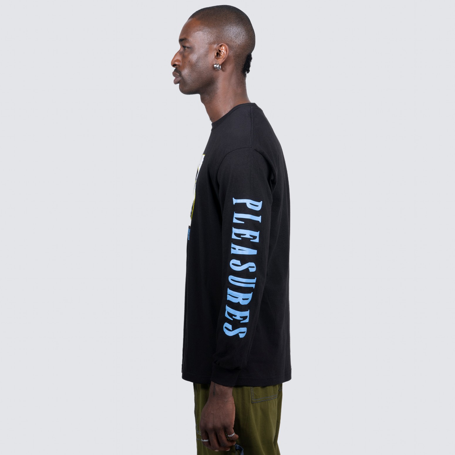 PLEASURES/ץ쥸㡼FINAL LONG SLEEVE ĹµT / BLACK