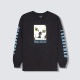 PLEASURES/ץ쥸㡼FINAL LONG SLEEVE ĹµT / BLACK