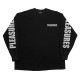 ��PLEASURES/�ץ쥸�㡼����IMPACT STAFF LONG SLEEVE Ĺµ�ԥ���� / BLACK