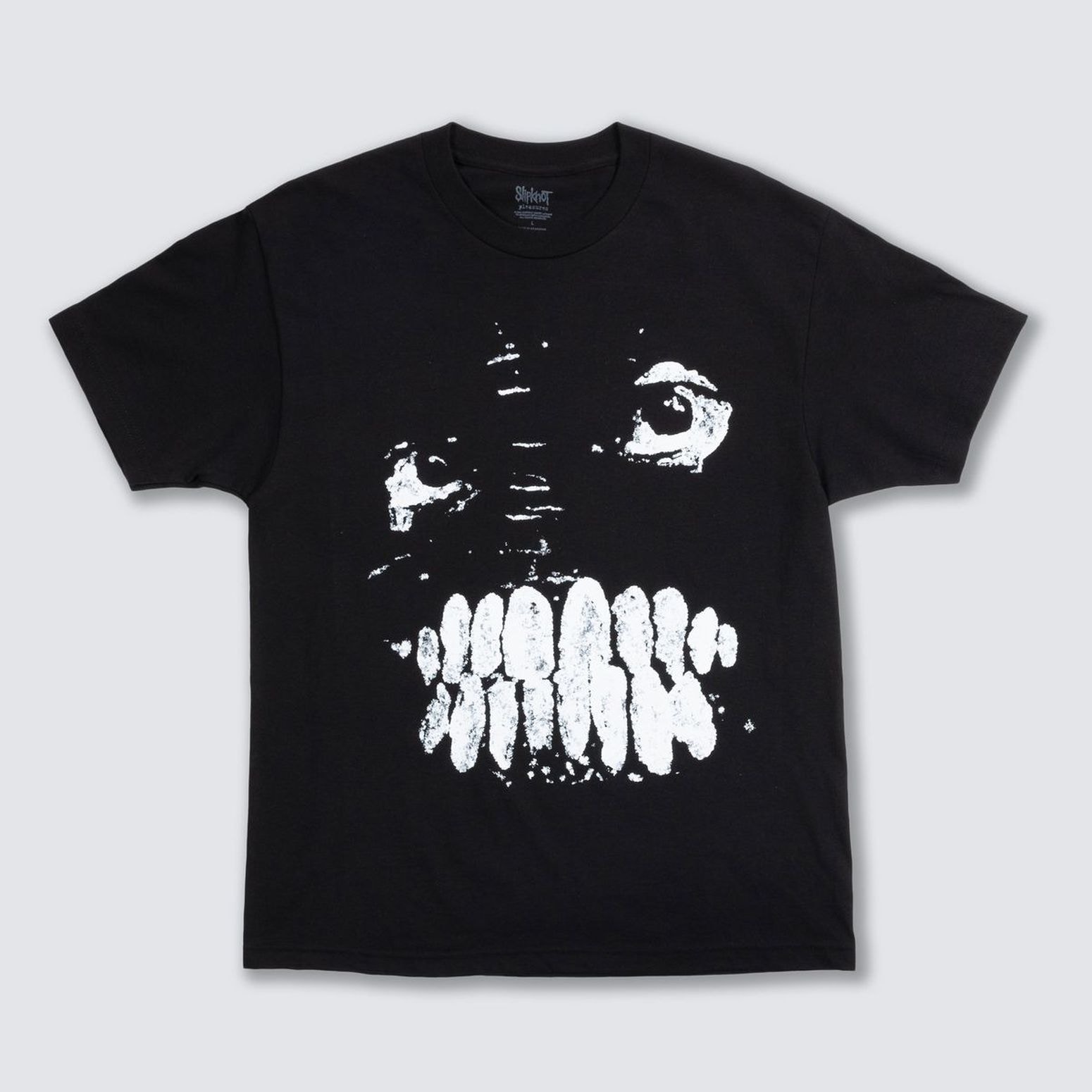 PLEASURES/ץ쥸㡼SLIPKNOT/åץΥåȡTEETH T-SHIRT T / BLACK