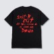 PLEASURES/ץ쥸㡼SLIPKNOT/åץΥåȡTEETH T-SHIRT T / BLACK