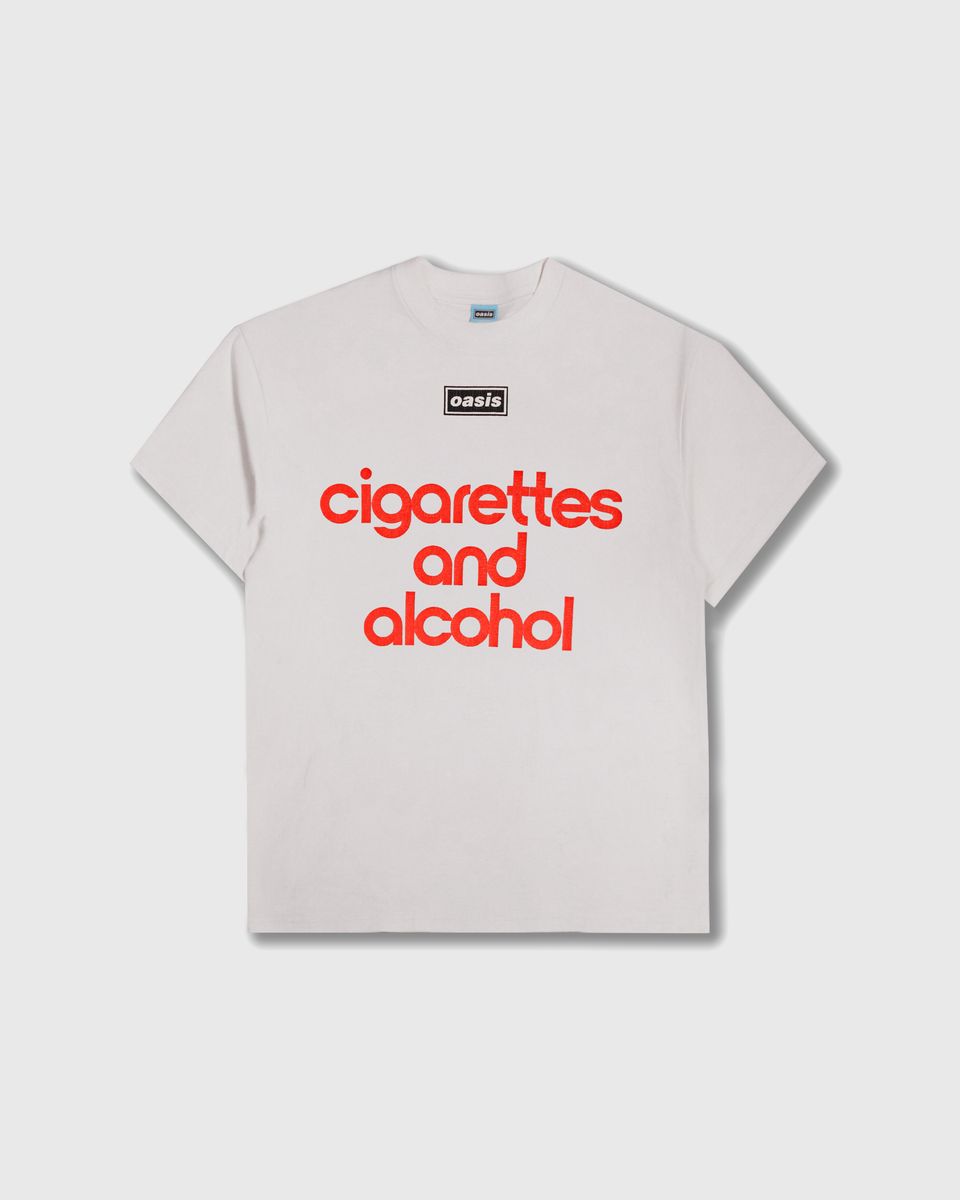 ��PLEASURES/�ץ쥸�㡼����OASIS��NORDIQUE T-SHIRT T����� / VTG WHITE