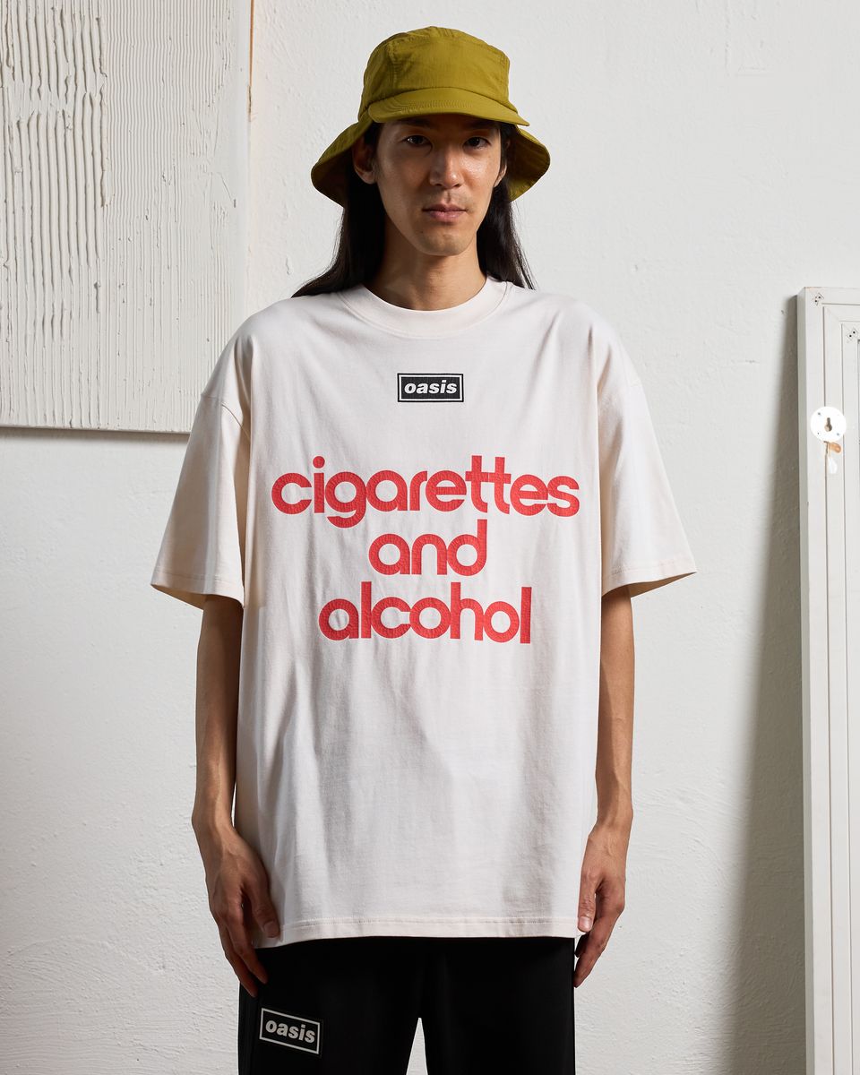 ��PLEASURES/�ץ쥸�㡼����OASIS��NORDIQUE T-SHIRT T����� / VTG WHITE